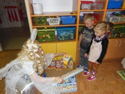 Barbora, Mikuláš, čert a anděl ve školce